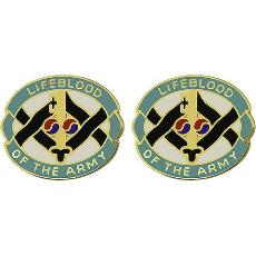 325th Quartermaster Battalion Unit Crest (Lifeblood Of The Army)